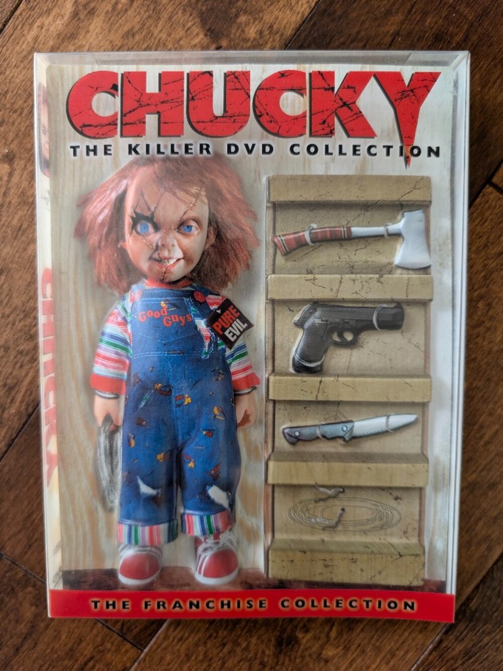 CHUCKY The Killer DVD Collection Child's Play 2, 3, Bride Of, Seed Of Chucky